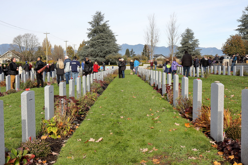 Illustration for article titled 2018 Remembrance Day at Mountain View Cemetery